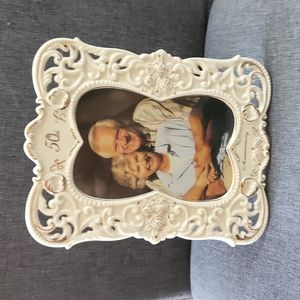 Nib 50th anniversary picture frame